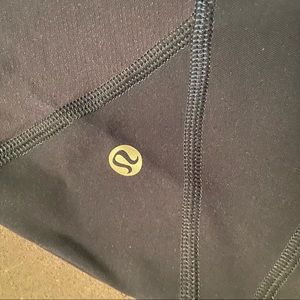 Navy lululemon 7/8 length leggings